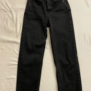 Black High-Waisted Jeans